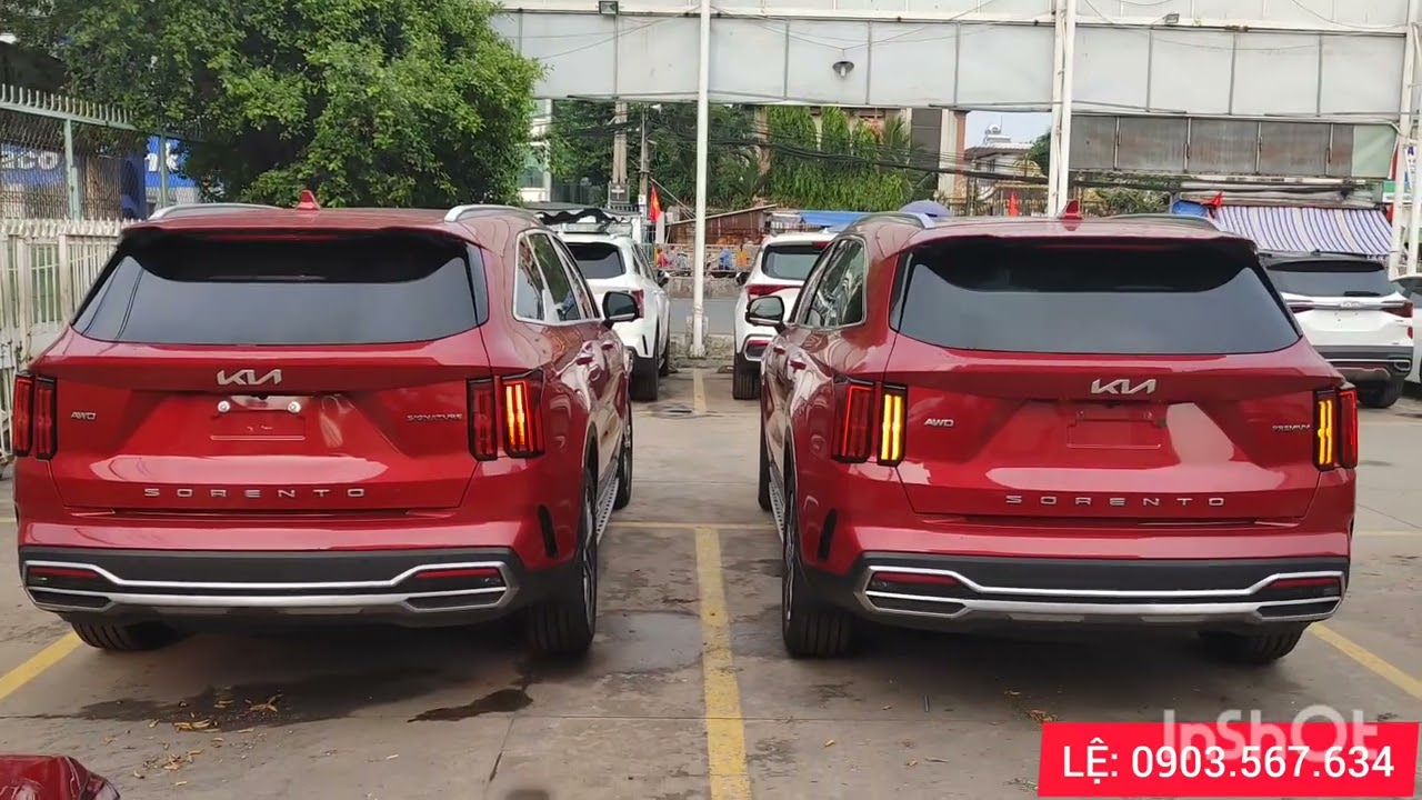 SO SÁNH CHI TIẾT KIA SORENTO MÁY DẦU BẢN SIGNATURE VÀ BẢN PREMIUM