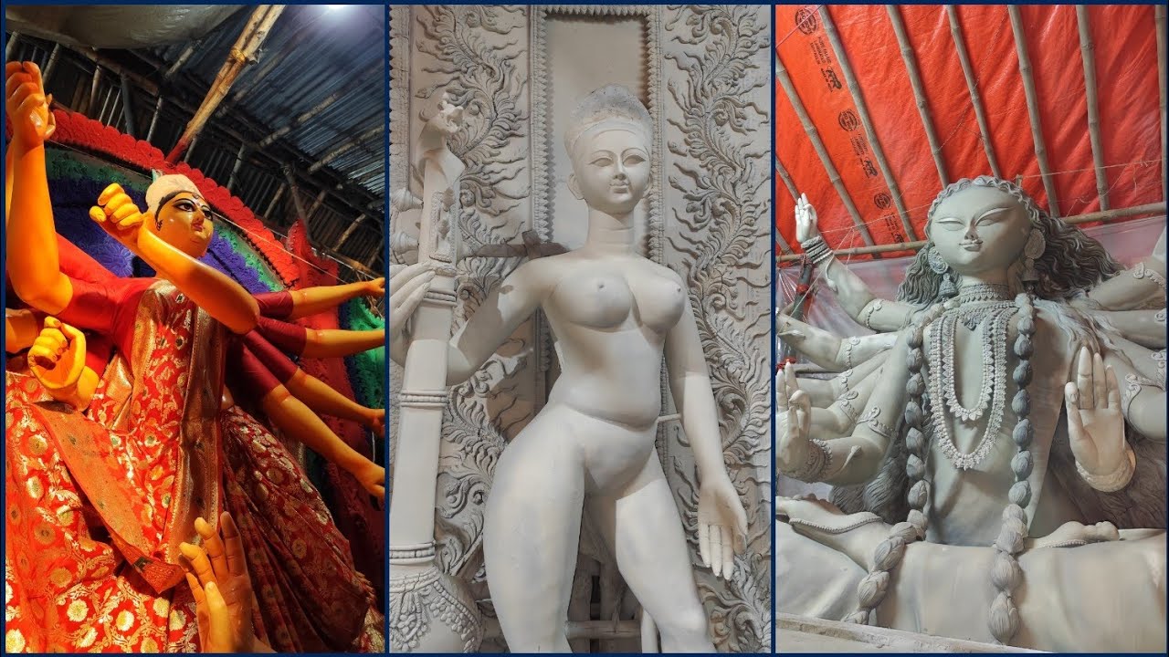 Prasanta Pal's Studio | Radharaman Pal & Sons | Durga Idol Preparation #viral #2025 #durgapuja2025 