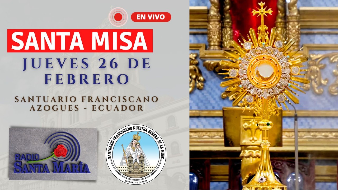 🎥🙏✝️ Santa Misa, Jueves de la primera semana de Cuaresma.