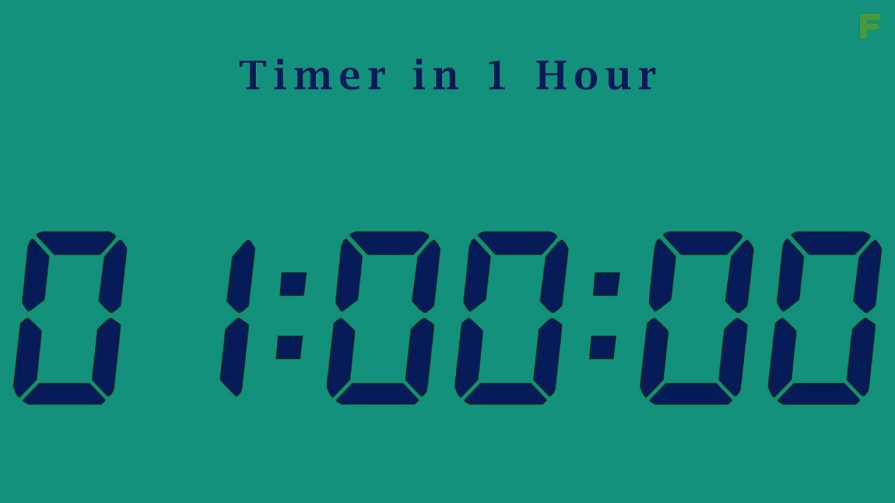 Timer in 1 Hour