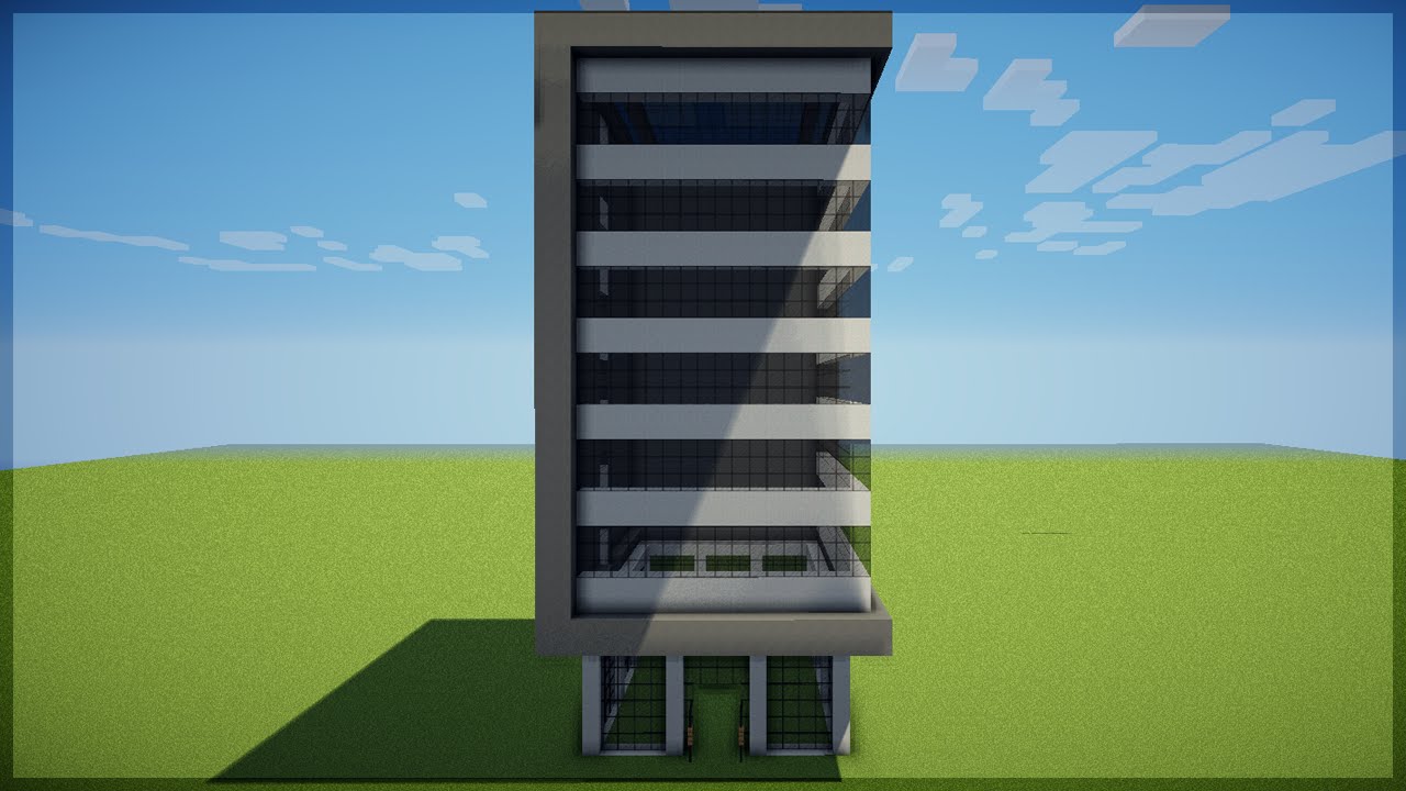 Minecraft: Como construir um Prédio Moderno