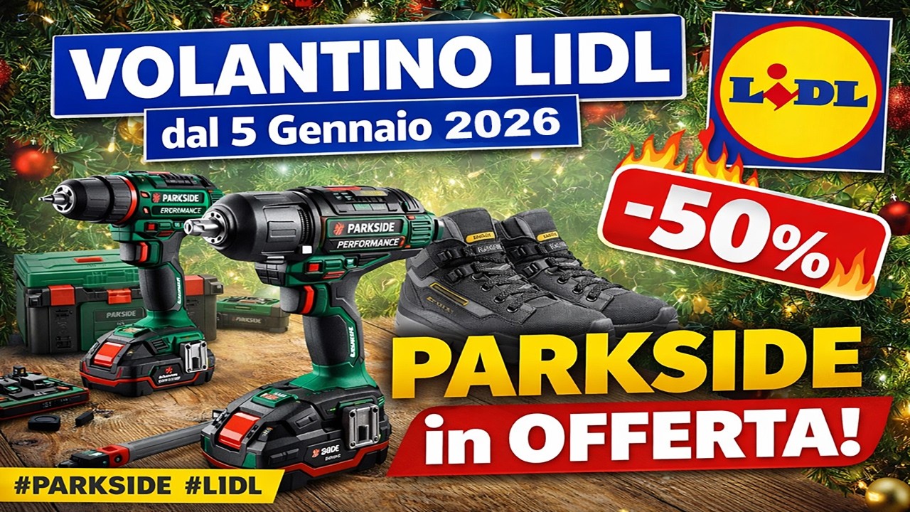 🛠️ Каталог Lidl с 5 января 2026 года &ndash; PARKSIDE по акции! 🔥 #PARKSIDE #LIDL