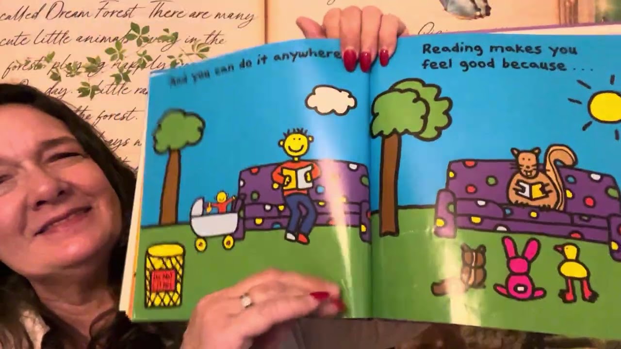 Mrs Redmond reads READING Makes You Feel Good