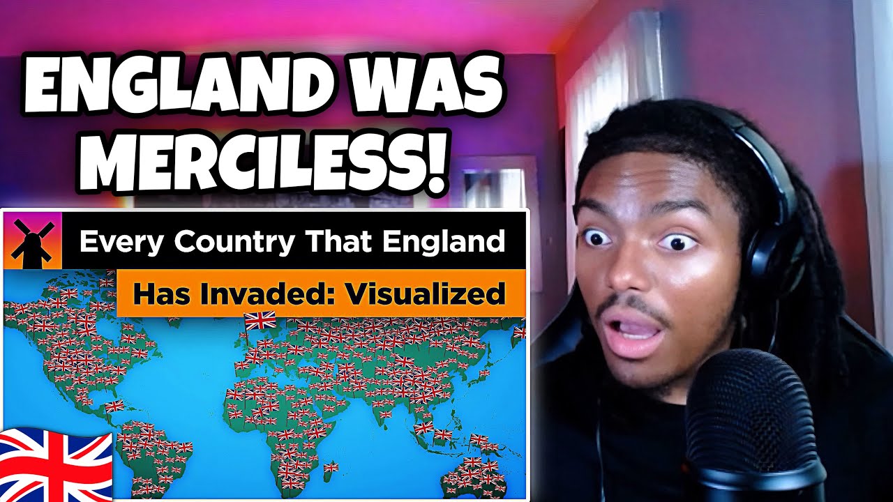 AMERICAN REACTS To Every Country England Has Invaded