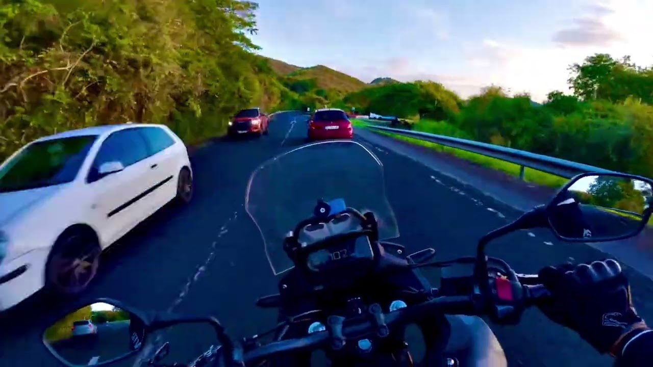 BIKE Morning in Martinique🏝️🏍️#bike #gopro #travel #bikelover #motovlog #rider #nature #fyp 