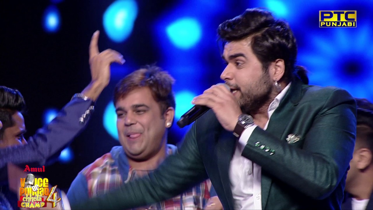 Ninja | Nachi Jo Saade Naal | Live Performance | Studio Round 12 | Voice Of Punjab Chhota Champ 4