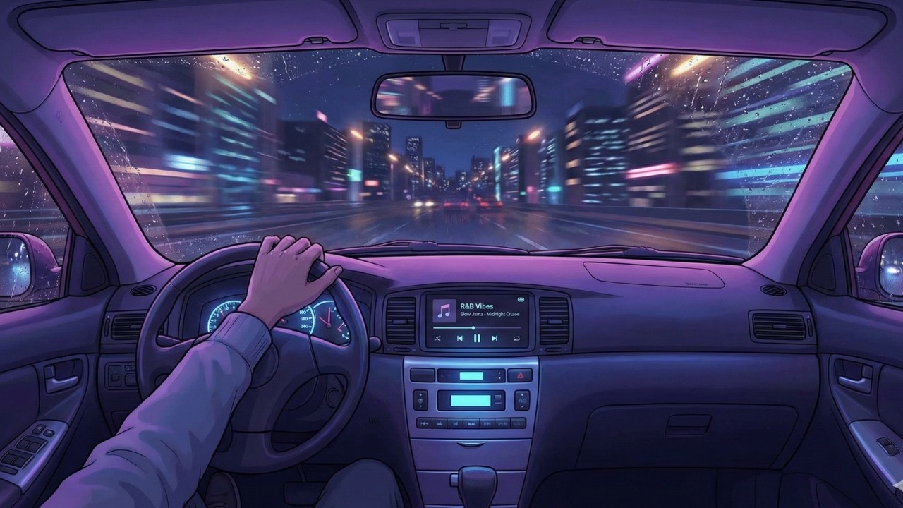 Late Night Drive Chill Hip-Hop Beats for Relaxing & Cruising