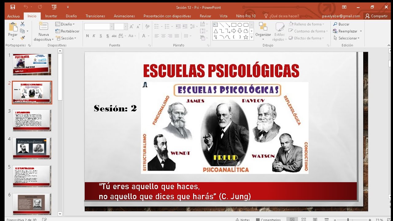 Escuelas Psicológicas