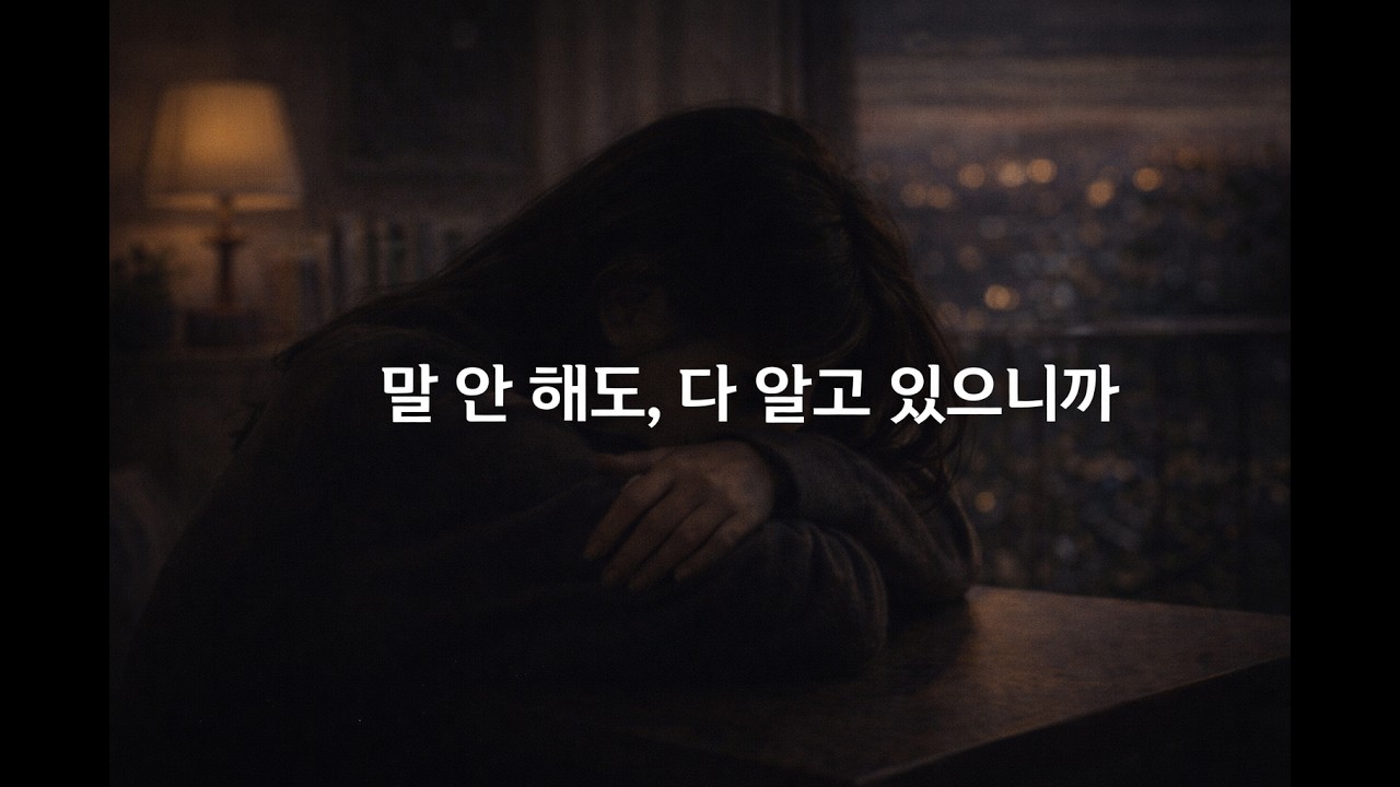 아무도 나를 돌봐주지 않을 때, 나를 돌봐주는 시간