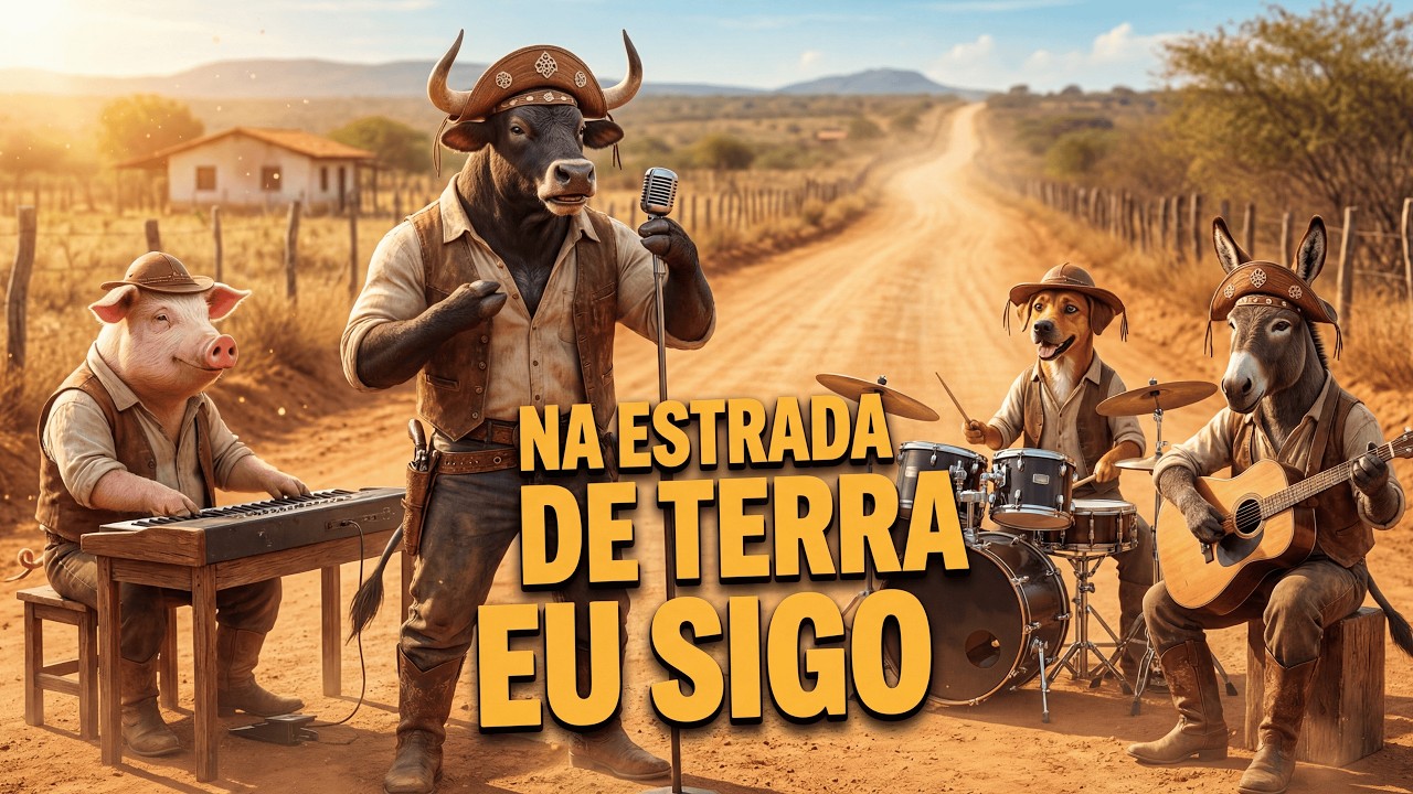 Na Estrada de Terra Eu Sigo 🌄 | Forró Pé de Terra