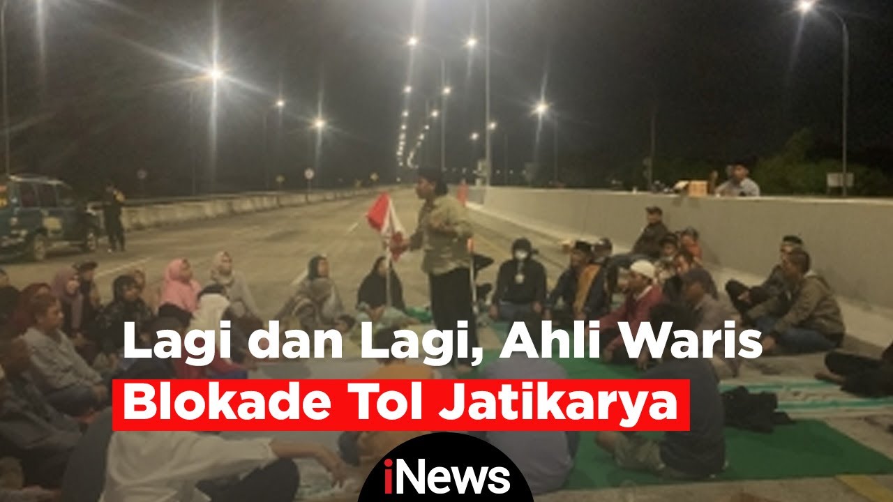 Ahli Waris Blokade Tol Jatikarya, Warga Bukber dan Salat Berjemaah Demi Tuntut Ganti Rugi