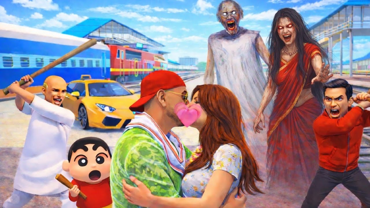 🤩💥 Kamla ke help se greeny ne kiya shinchain ko kiya kidnap🤯 in 💥 indian 🤩 theft 🚂 auto 🤯 simulator💥