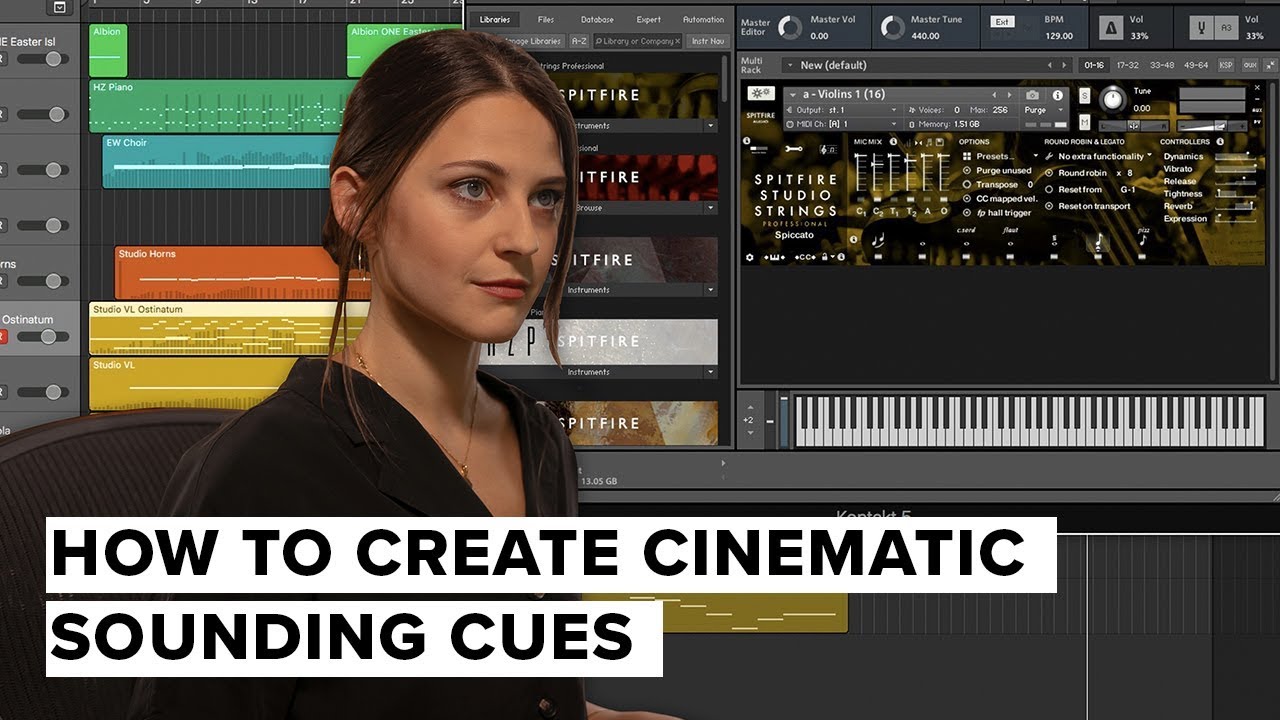 Simple Ways To Create A Cinematic Sound Using Eric Whitacre Choir, Albion One & More