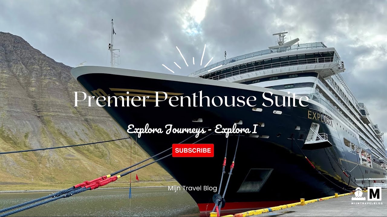 Tour of a Premier Penthouse Suite onboard Explora Journeys - Explora 1 (9063)