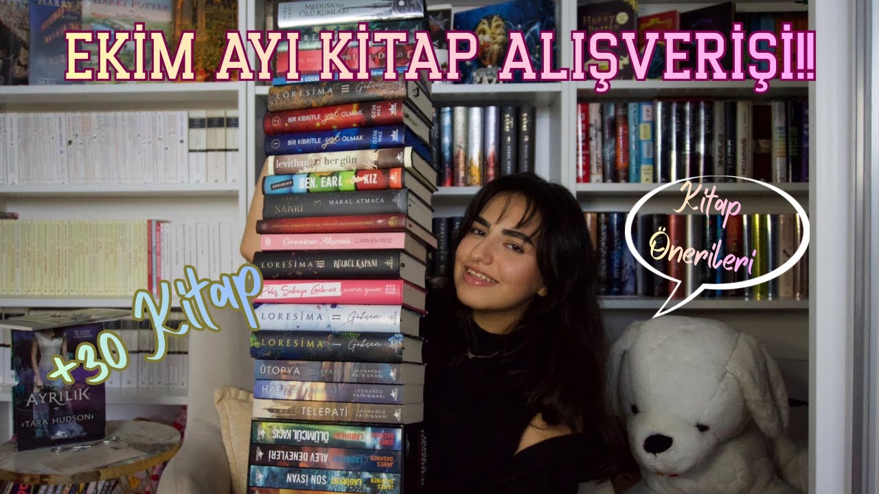 DEV!!! Ekim Ayı Kitap Alışverişi 2025 (30 kitap) #viral #trending #kitapalışverişi 