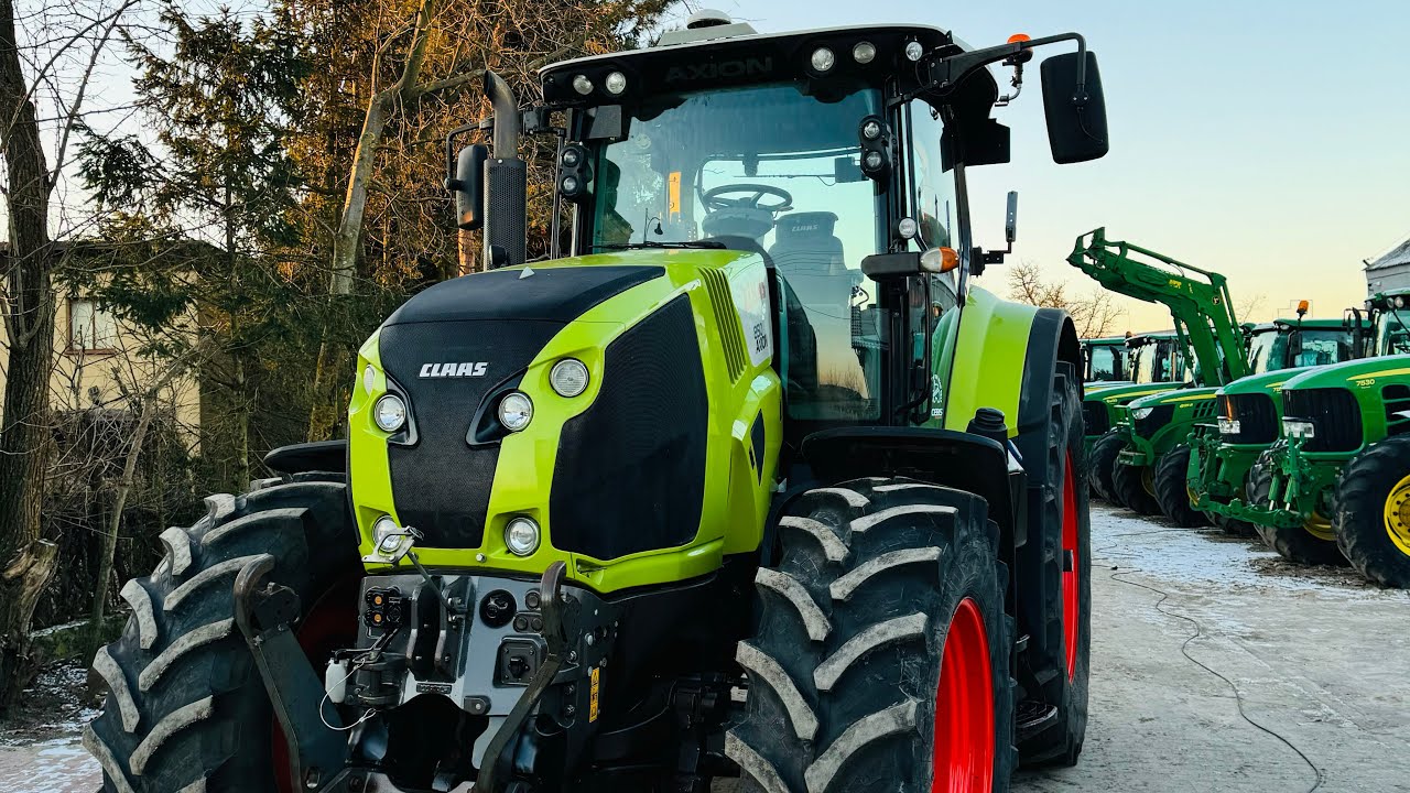 Claas Axion 850 CEBIS,2014r,260 km,przedni tuz, miękka kabina, prezentacja/review/for sale *PESTROL*