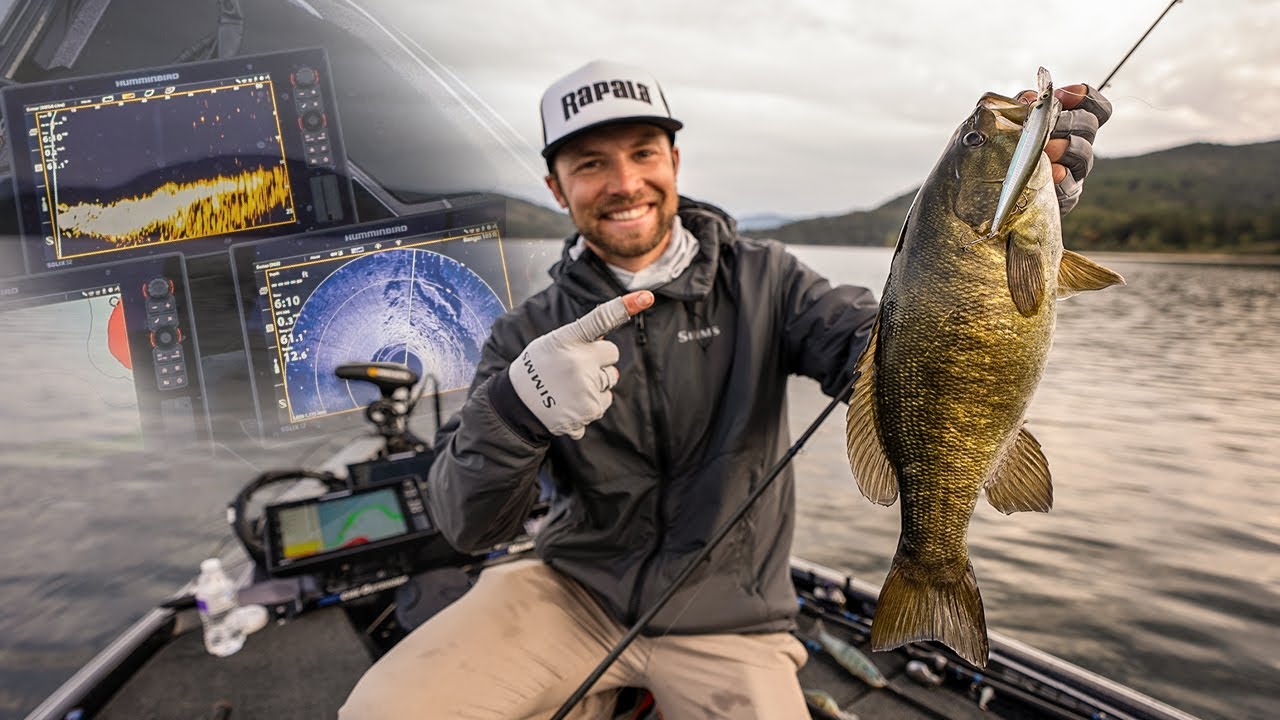 How Palaniuk Uses MEGA Live & 360 Imaging for Smallmouth Bass | Jerkbait Fishing