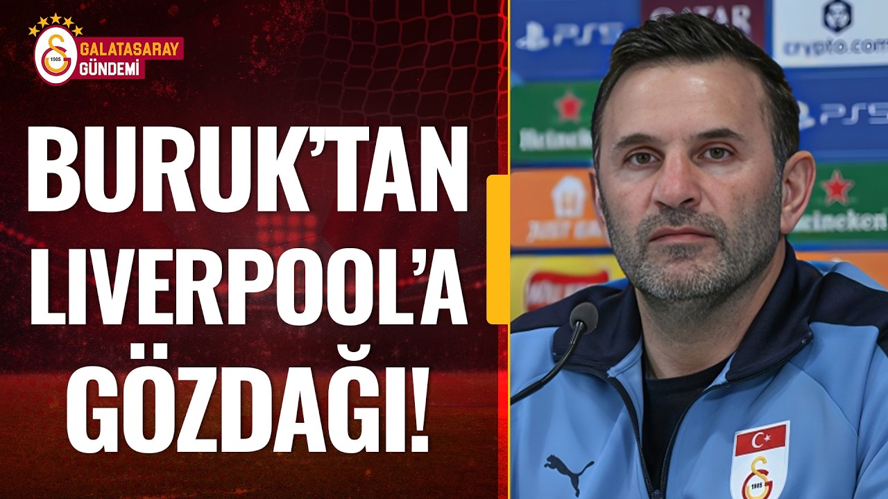 Okan Buruk'tan Liverpool Maçı Öncesi Çarpıcı Açıklama: ‘BURAYA KAYBETMEMEYE GELMEDİK’ #galatasaray