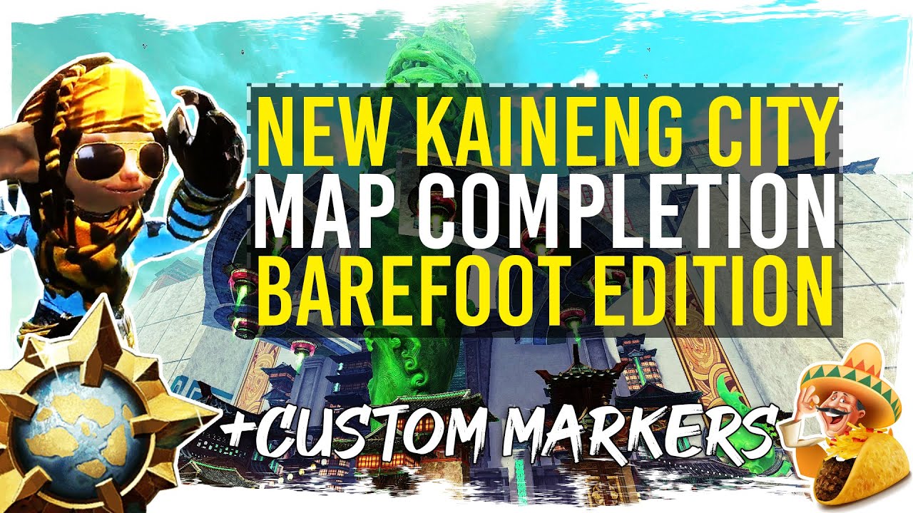 Guild Wars 2 - New Kaineng City Map Completion - Barefoot Edition