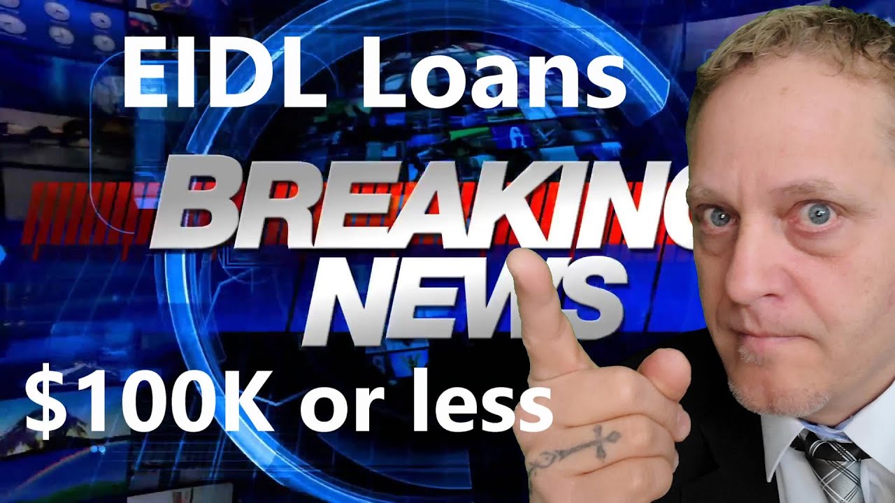 BREAKING NEWS ON EIDL LOANS UNDER $100k MAJOR UPDATE AND RESOLVE FOR SMALL BUSINESS