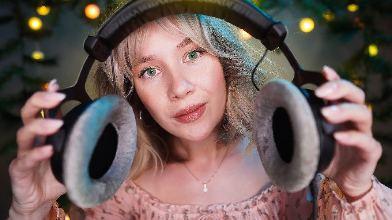 АСМР ПРОВЕРКА СЛУХА в Наушниках 🎧 3D Звуки с Закрытыми Глазами 👁️ Близкий Шепот, Триггеры