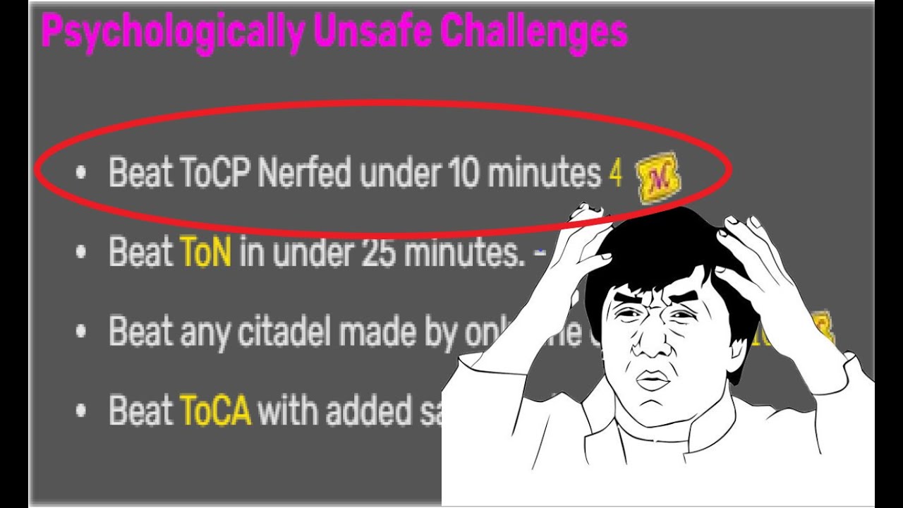 Do not play this tower for 4 tickets - JToH Monthly Challenges