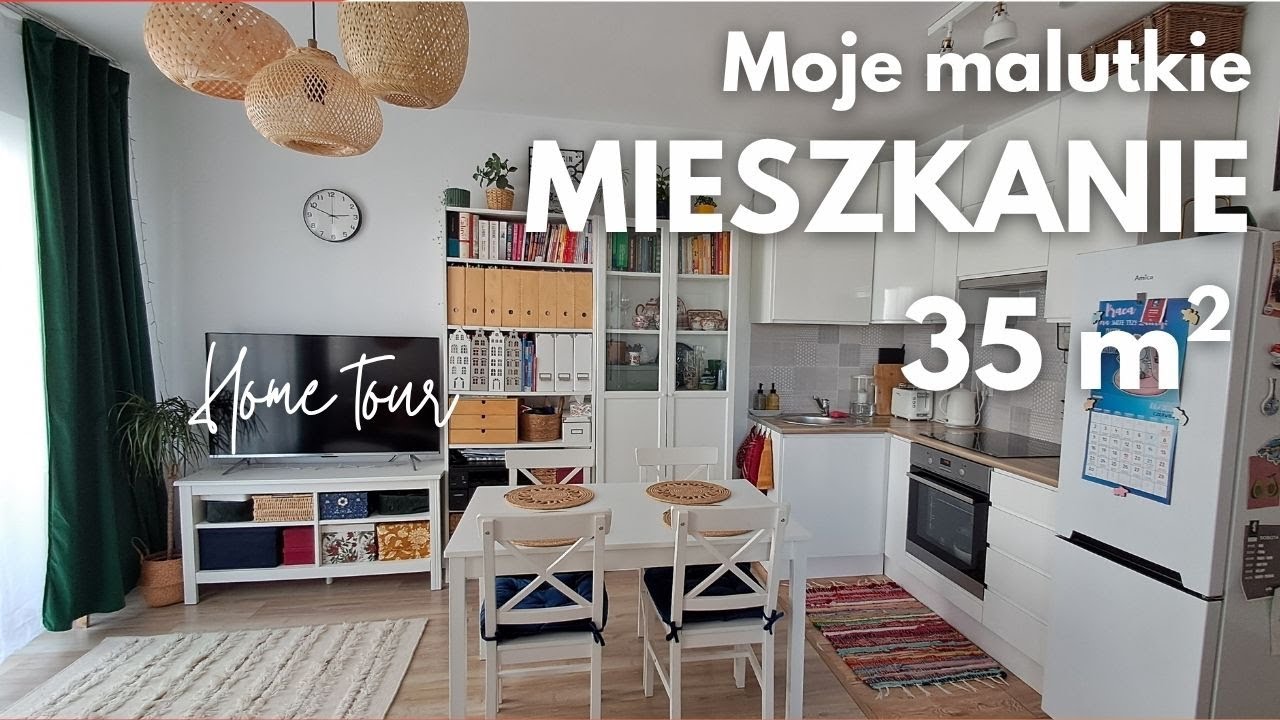Zapraszam do mojego małego MIESZKANKA! Home tour po moich wynajmowanych 35 m2