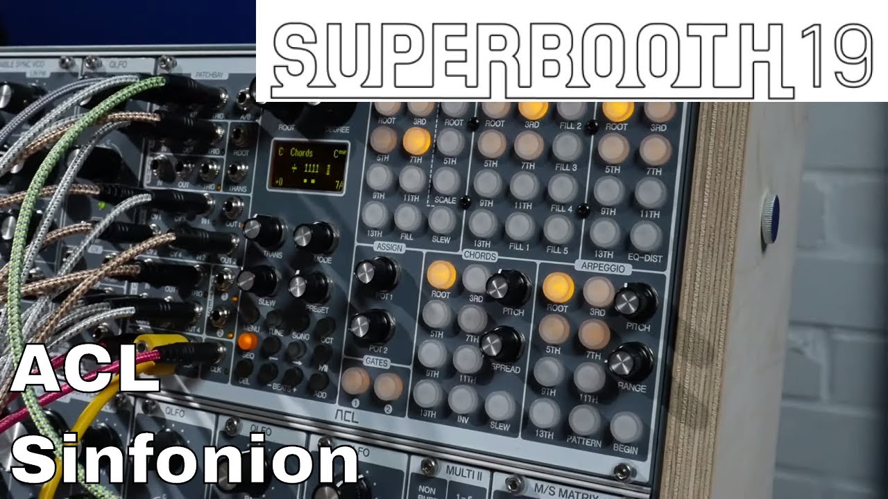 Superbooth 2019: ACL Sinfonion  - All Your Oscillators Can Now Play Nicely Together!