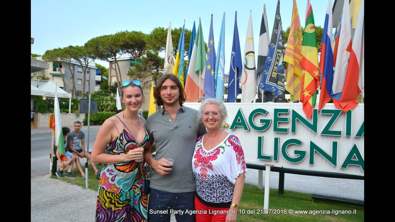 Lignano - Sunset Party Agenzia Lignano 21 luglio 2016