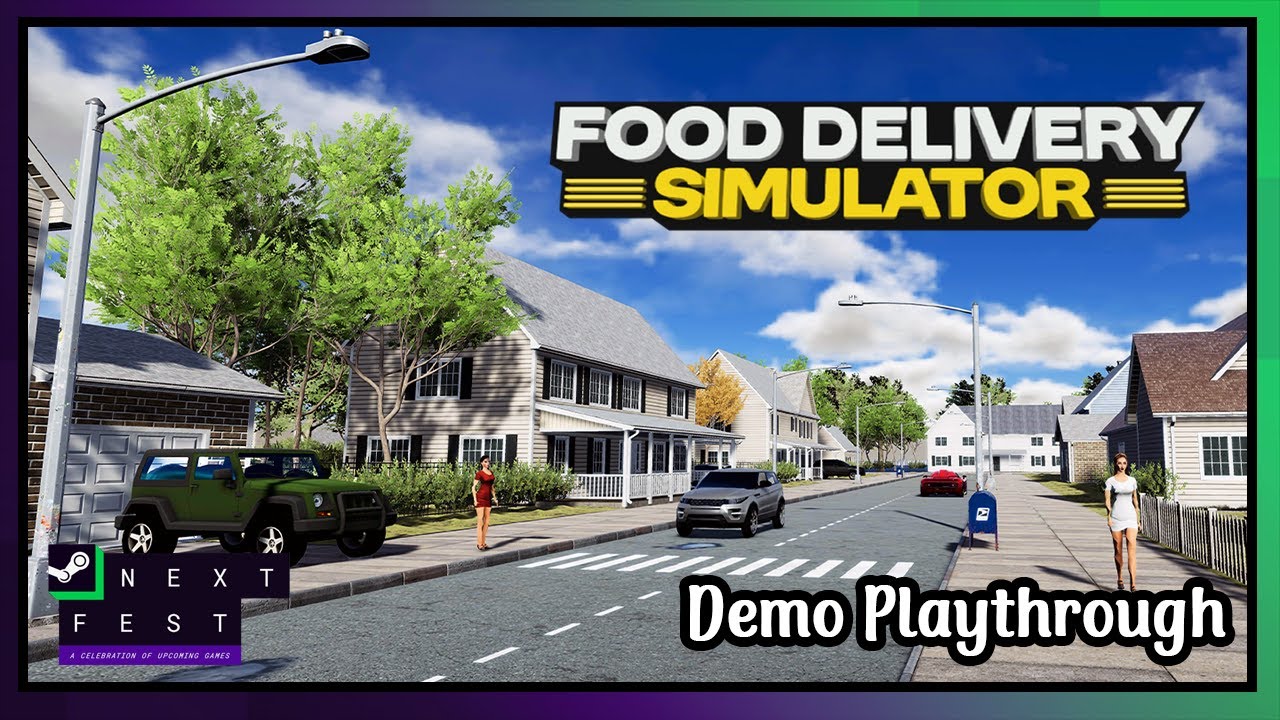 Food Delivery Simulator | DoorEatz Demo | October 2024 Next Fest