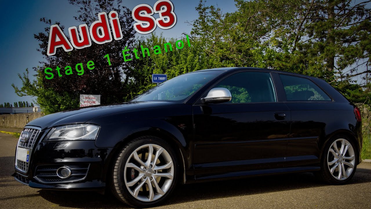 Audi S3 8p stage 1 300 cv reprog éthanol : le parfait daily ??