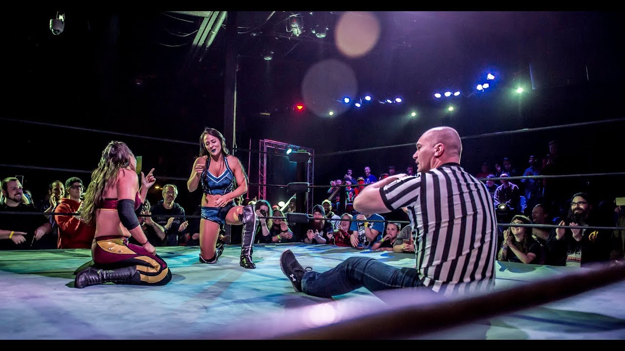 TENILLE DASHWOOD fka EMMA vs RACHAEL ELLERING w/ Lance Storm as Special Guest Referee