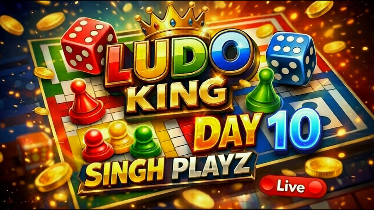 Ludo King Live Play- Day 10 | Singh Playz | #ludoking #shortsfeed #ludolivestream #live #viral #ludo
