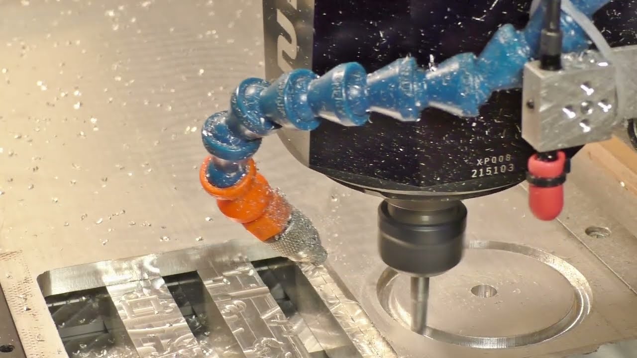 Kleine U-Scheiben aus 10mm Alu