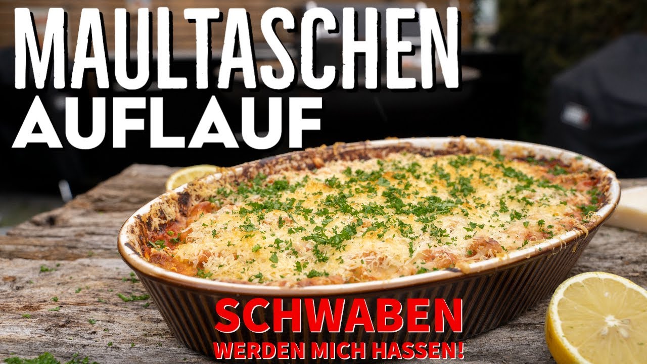 Maultaschen auf die neue Art - Unser Maultaschen Auflauf Rezept