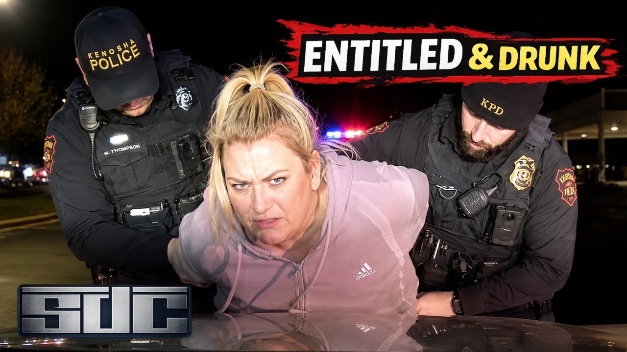 Drunk Driver Turns Arrest Into a Complete Meltdown