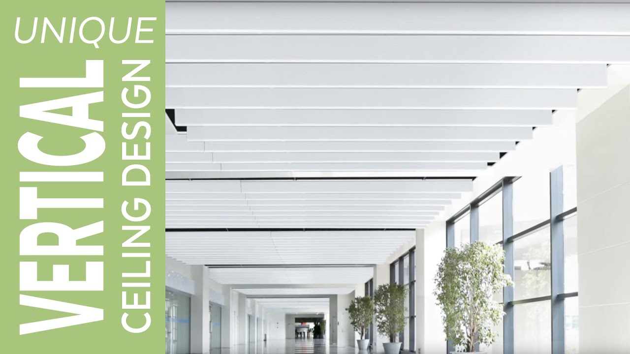 Unique Vertical Ceiling Design | MetalWorks Blades | Armstrong Ceiling Solutions