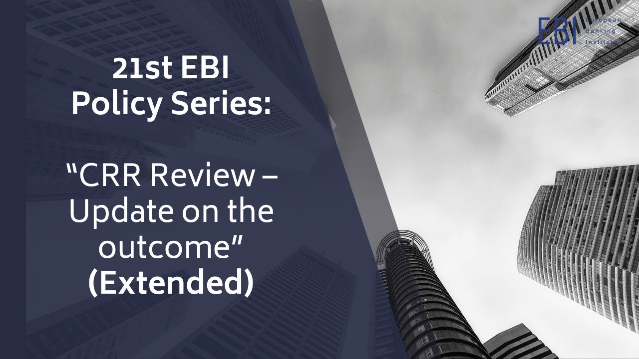 21st EBI Policy Series: 