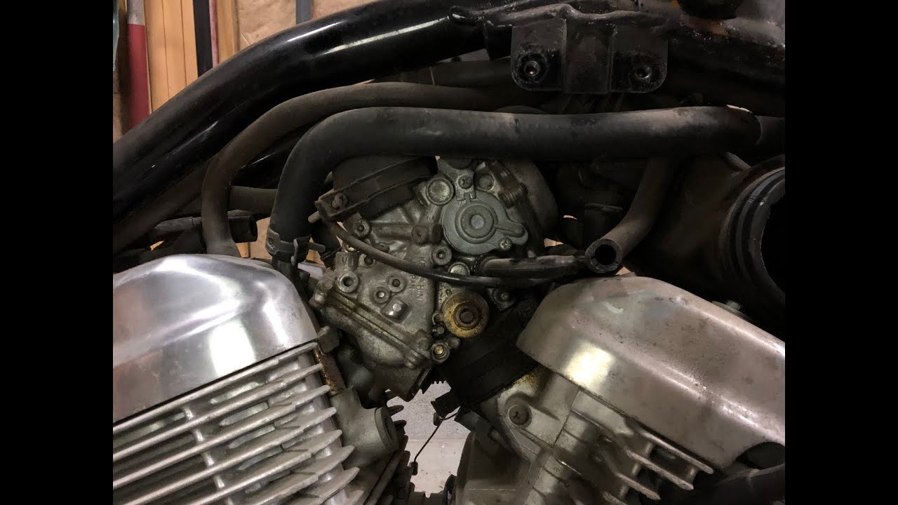 93 Honda shadow 600 carburetor removal