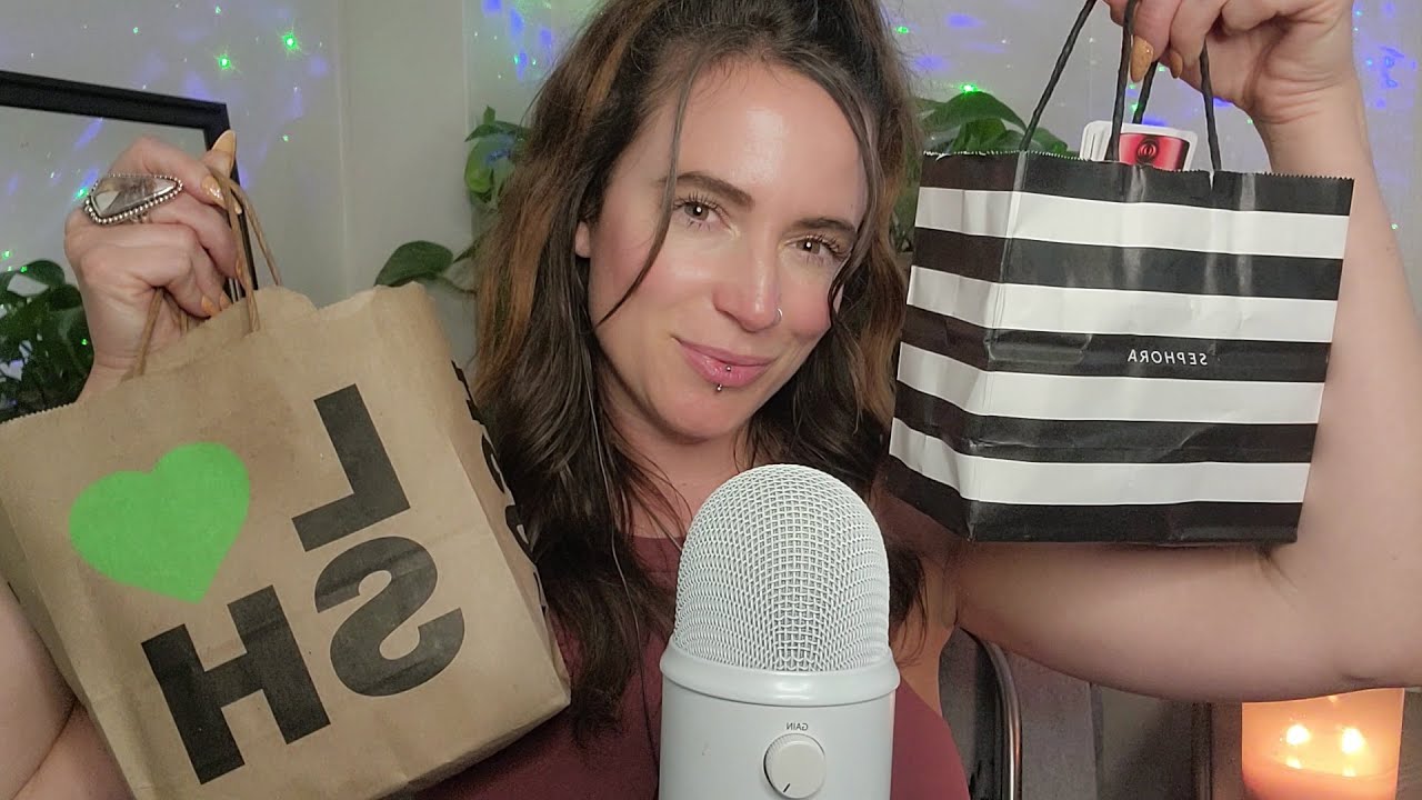 ASMR - Huge Sephora & Lush Haul (Whispered Beauty)