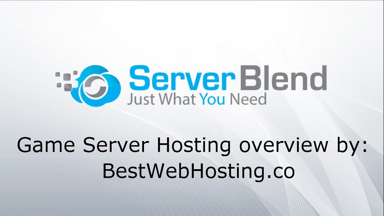 SERVERBLEND - game server hosting company from United Kingdom - overview by Best Web Hosting