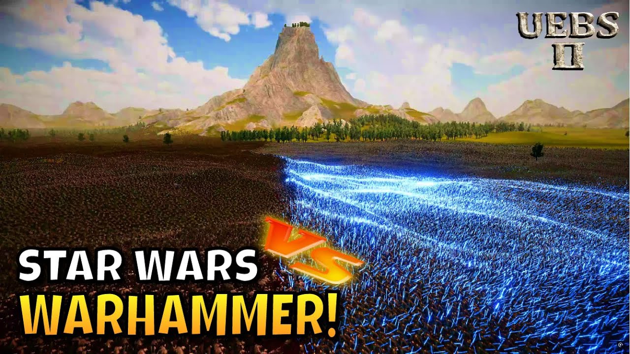 500,000 STAR WARS ARMY vs 2,000,000 GOTREK DWARVES | Ultimate Epic Battle Simulator 2 | UEBS 2