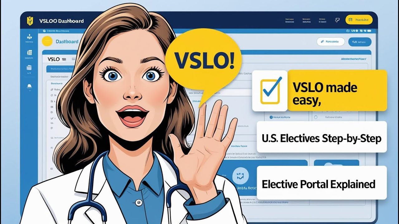 How to Apply for U.S. Electives Using VSLO (VSAS) | Complete Guide