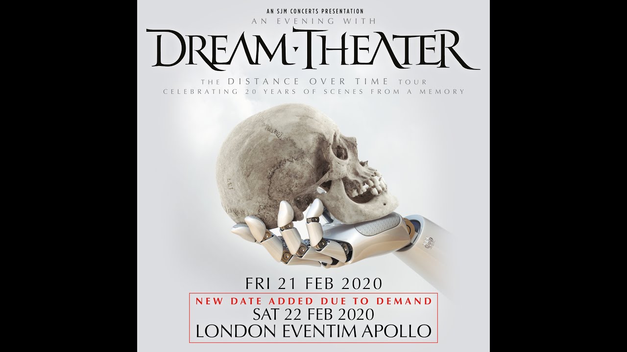 Dream theather - The distance over time tour 2020 @Apollo Hammersmith - 21 Feb 2020