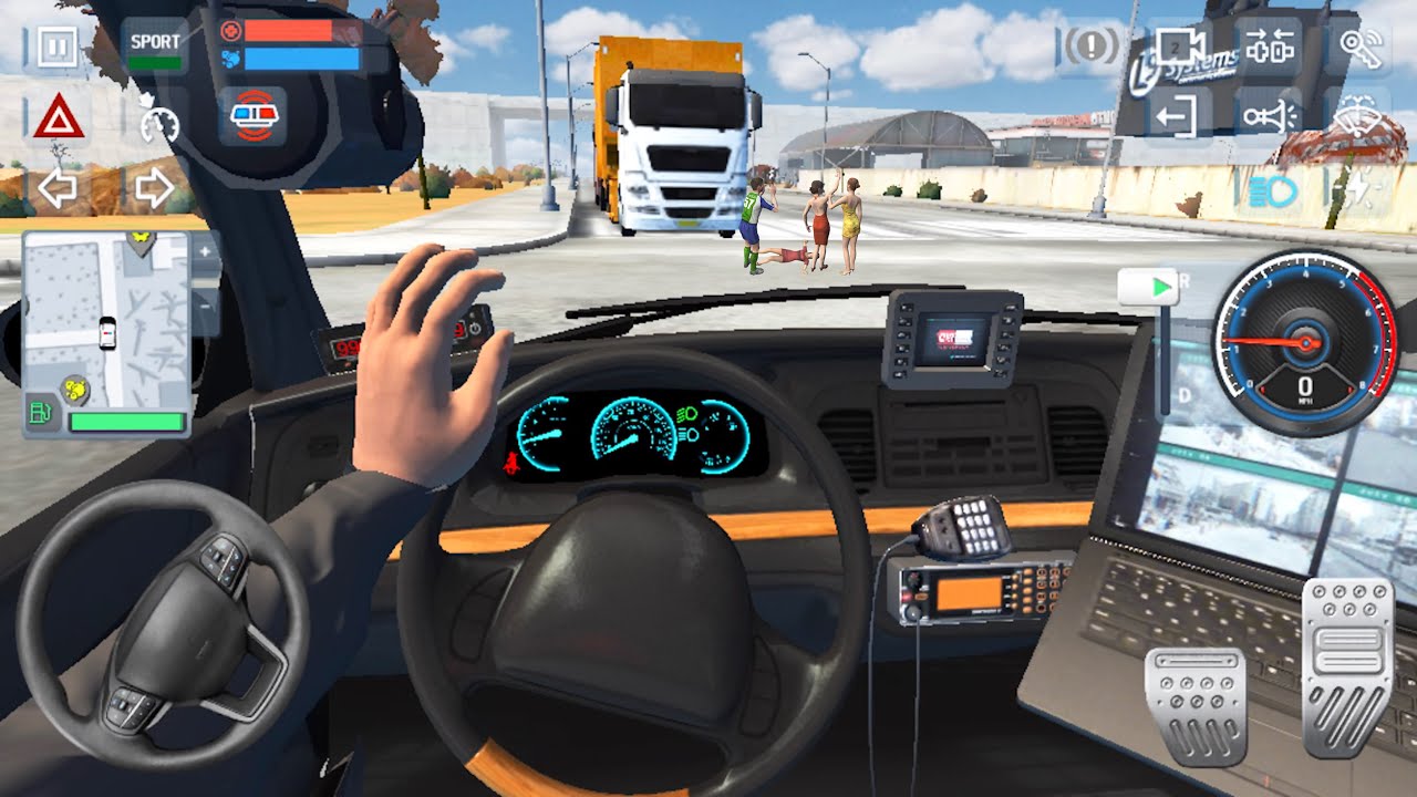 Police Sim 2022 🚔👮&zwj;♂️ City Police Game Adventure - Car Games Android iOS Gameplay 3D