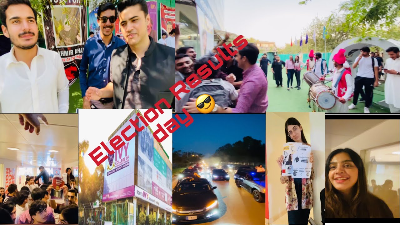 Roots IVY Finally Voting day !Islamabad F8 campus