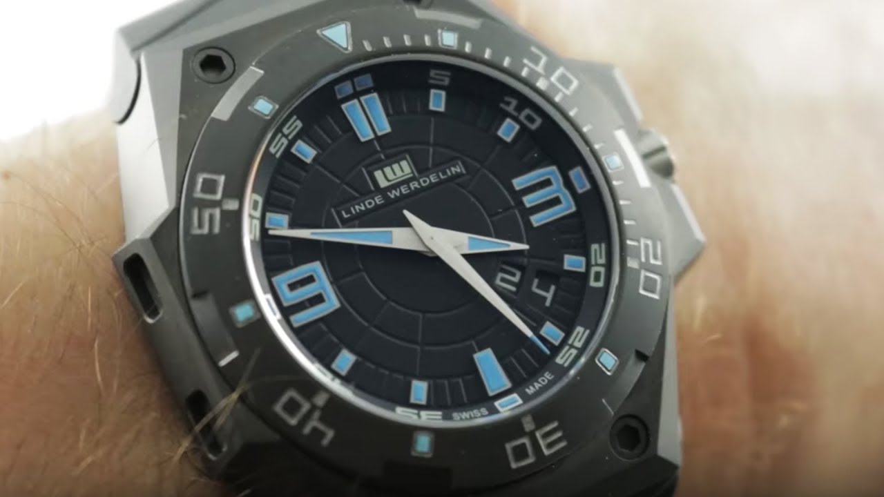 Linde Werdelin Hard Black III Big Date Limited Edition LW.HBIII.BD Dive Watch Review