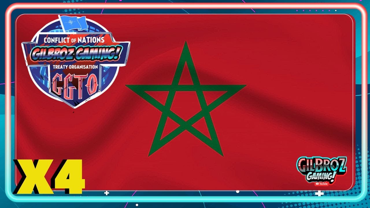 GilBroz Gaming Live Stream - Conflict of Nations GGTO 4x Speed Morroco Game!