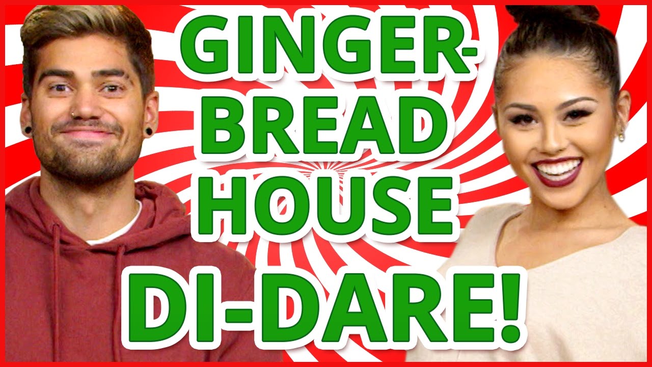 DIY GINGERBREAD HOUSE?! Di-Dare w/ Rajiv Dhall & Roxette Arisa