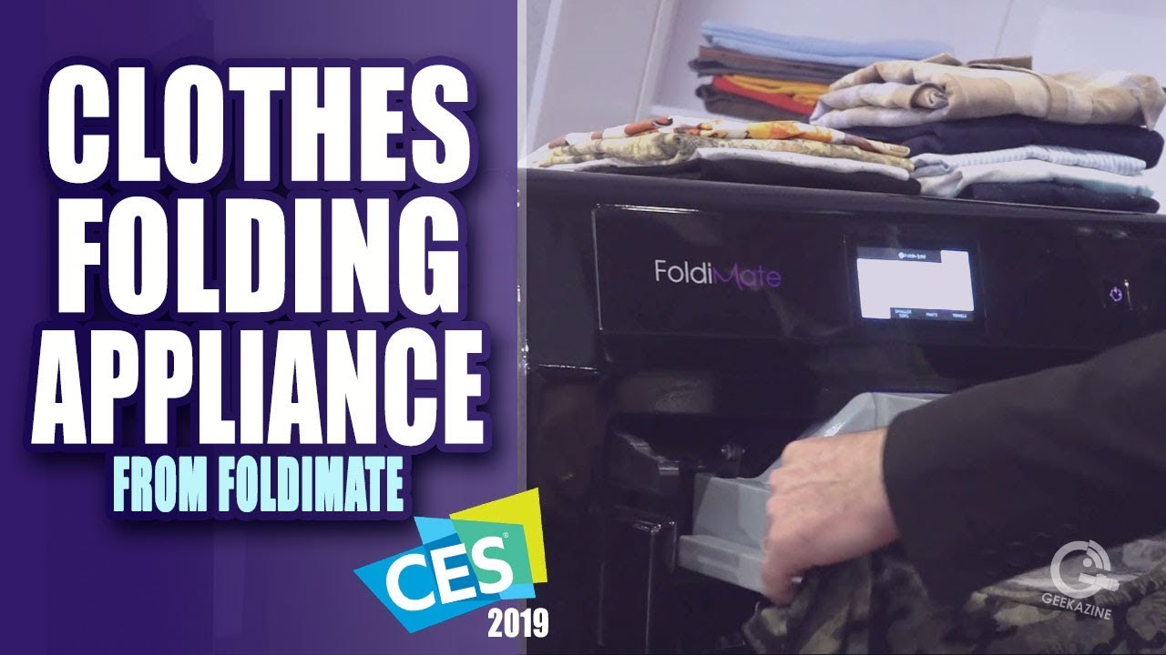 Foldimate is an Appliance that can Fold Clothes